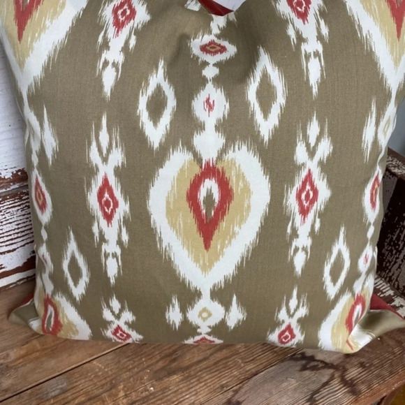 Custom Made Ikat Pillow Cover - Picture 2 of 5